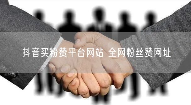 抖音买粉赞平台网站 全网粉丝赞网址