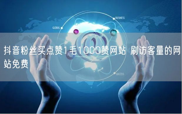 抖音粉丝买点赞1毛1000赞网站 刷访客量的网站免费