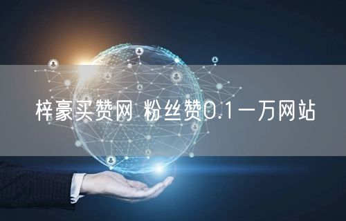 梓豪买赞网 粉丝赞0.1一万网站