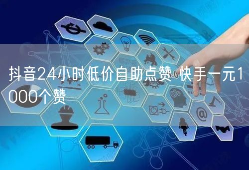 抖音24小时低价自助点赞 快手一元1000个赞