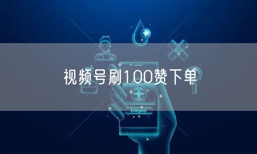 视频号刷100赞下单