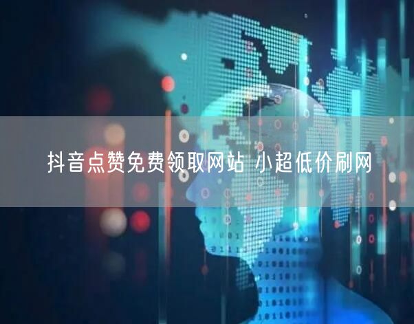 抖音点赞免费领取网站 小超低价刷网