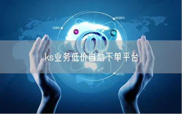 ks业务低价自助下单平台