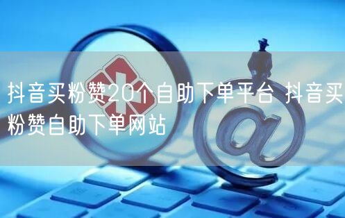 抖音买粉赞20个自助下单平台 抖音买粉赞自助下单网站