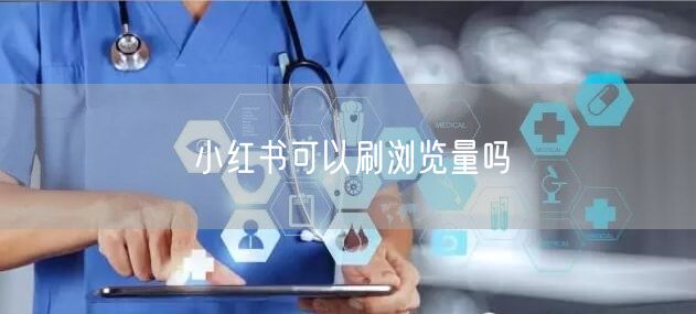 小红书可以刷浏览量吗