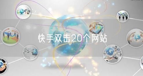 快手双击20个网站