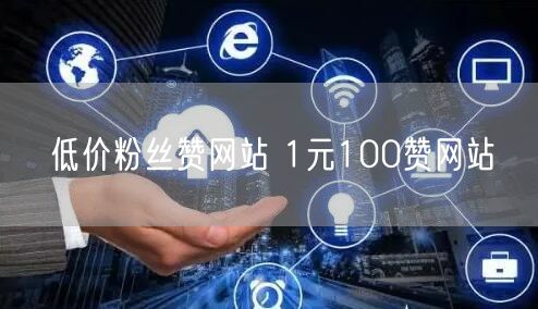 低价粉丝赞网站 1元100赞网站