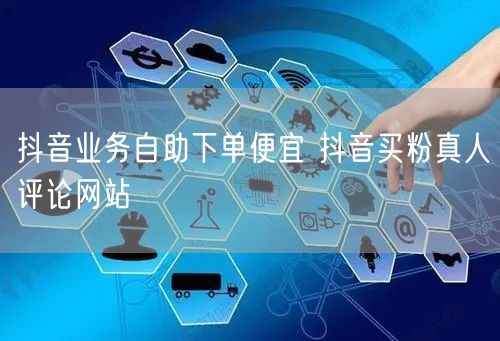 抖音业务自助下单便宜 抖音买粉真人评论网站
