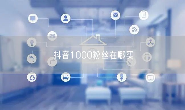 抖音1000粉丝在哪买