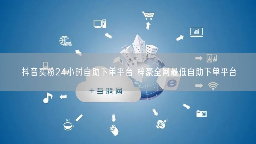 抖音买粉24小时自助下单平台 梓豪全网最低自助下单平台