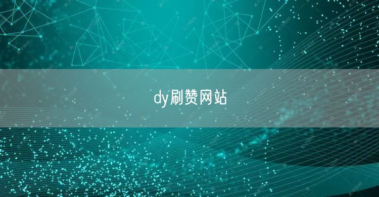 dy刷赞网站