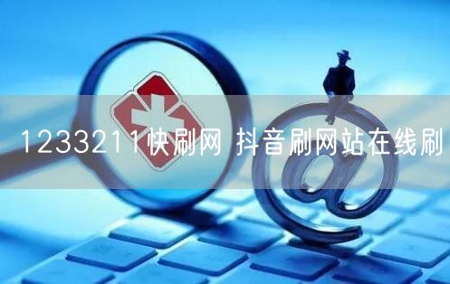 1233211快刷网 抖音刷网站在线刷