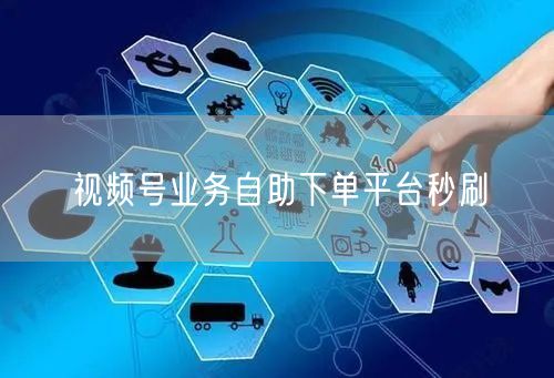 视频号业务自助下单平台秒刷