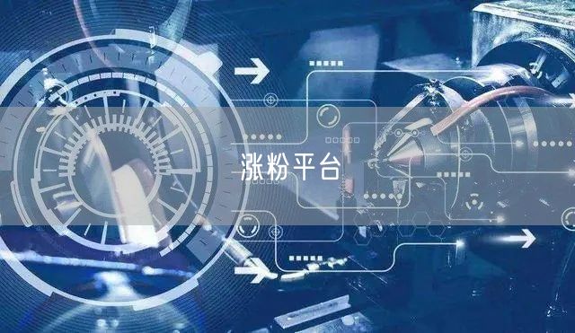 涨粉平台