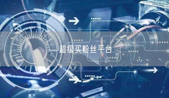 超级买粉丝平台
