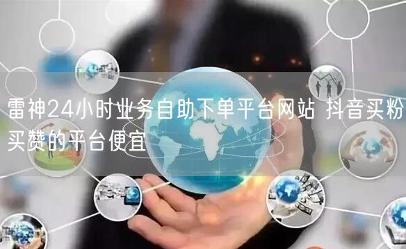雷神24小时业务自助下单平台网站 抖音买粉买赞的平台便宜