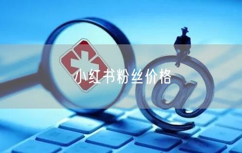 小红书粉丝价格